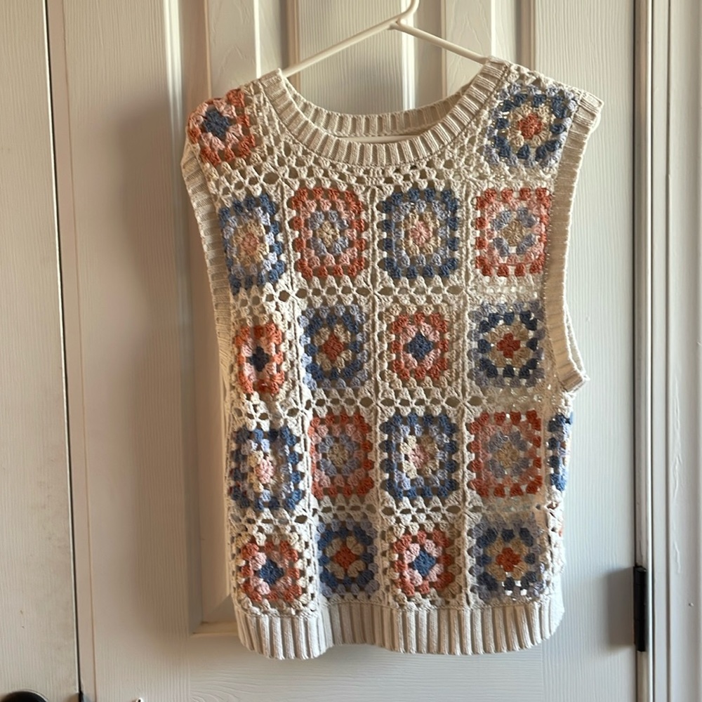 Lucky Brand Sweater Vest, Size Small